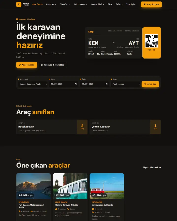 Tema 28 – Kiralama Kuponu tasarım önizlemesi