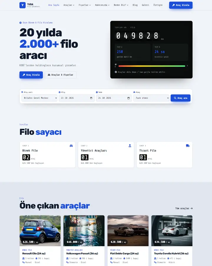 Tema 30 – Kilometre Sayacı tasarım önizlemesi